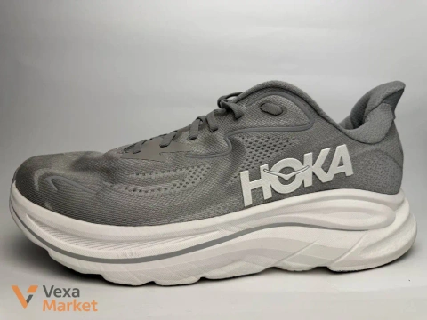 Hoka Clifton 10 кроссовки мужские серые размер 41 Wide