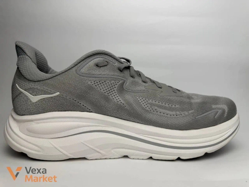 Hoka Clifton 10 кроссовки мужские серые размер 41 Wide — фото 2