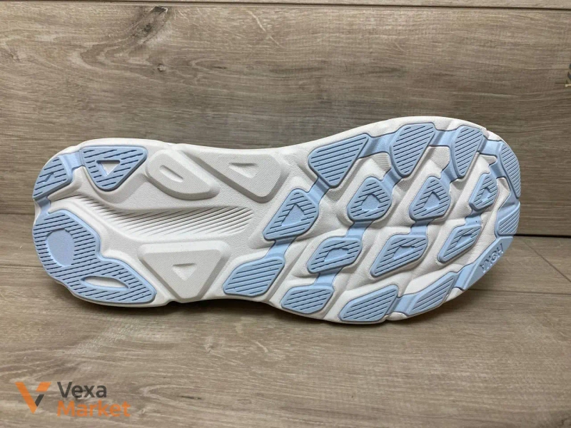 Hoka Clifton 9 синие/оранжевые мужские кроссовки размер 46.5 — фото 4