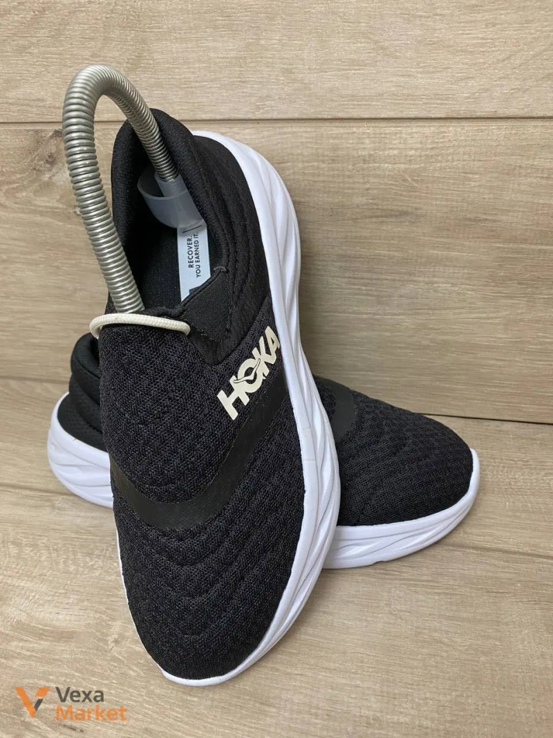 Hoka Ora Recovery Shoe 2 чорно-білі розмір 37 — фото 3