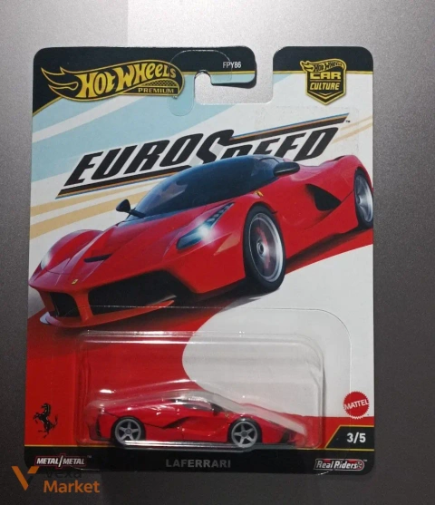 Hot Wheels Premium LaFerrari Euro Speed