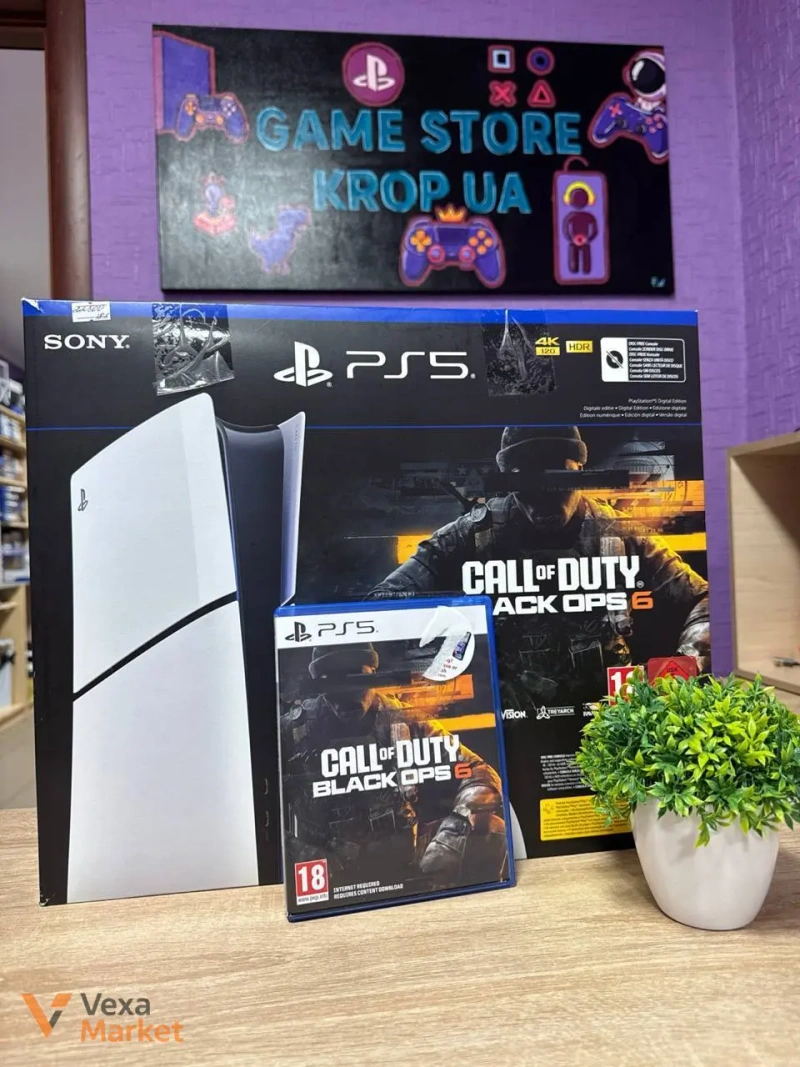 Ігрова приставка Sony PlayStation 5 Slim 825 ГБ — фото 3