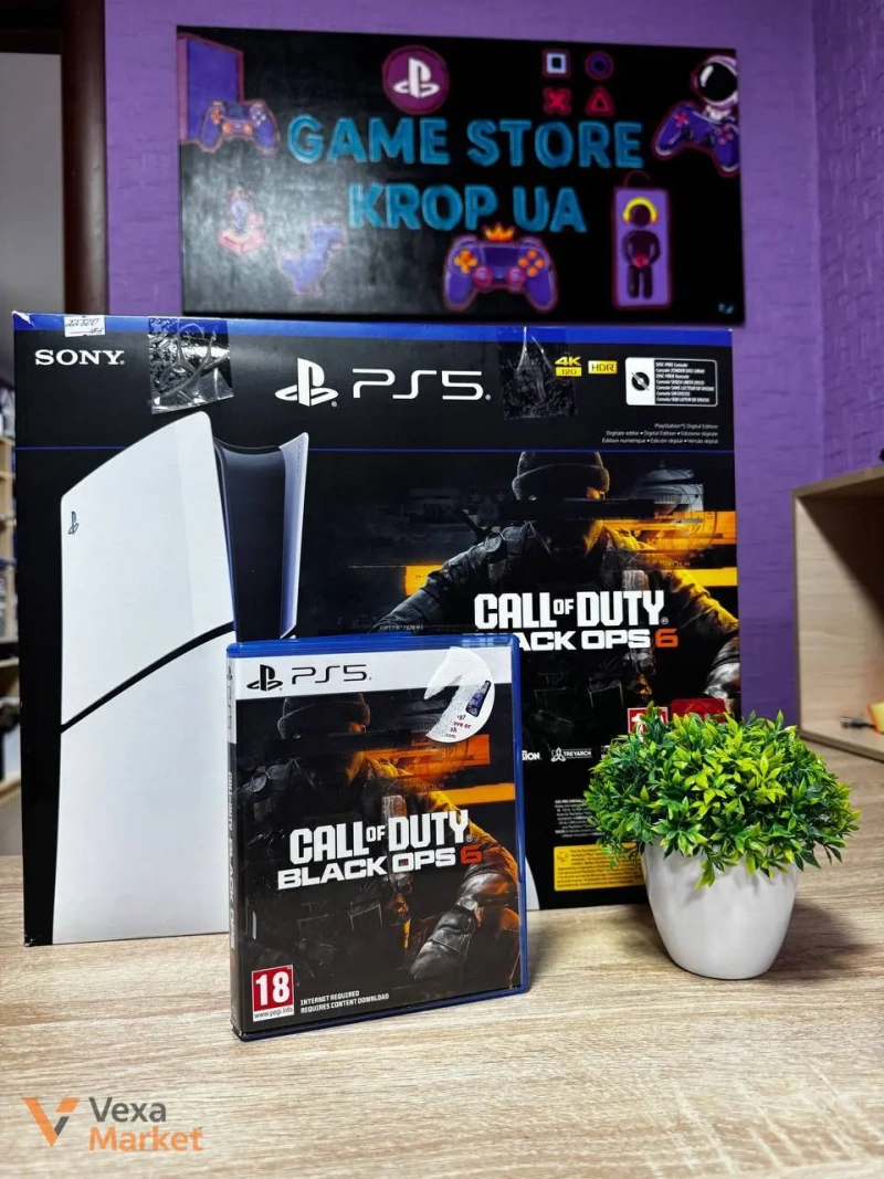 Ігрова приставка Sony PlayStation 5 Slim 825 ГБ — фото 4