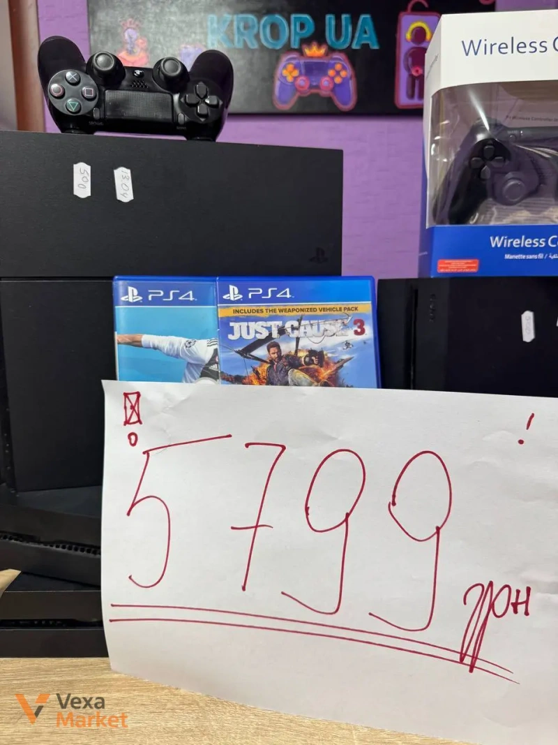 Игровая приставка Sony PlayStation 4 Fat 500 ГБ — фото 4
