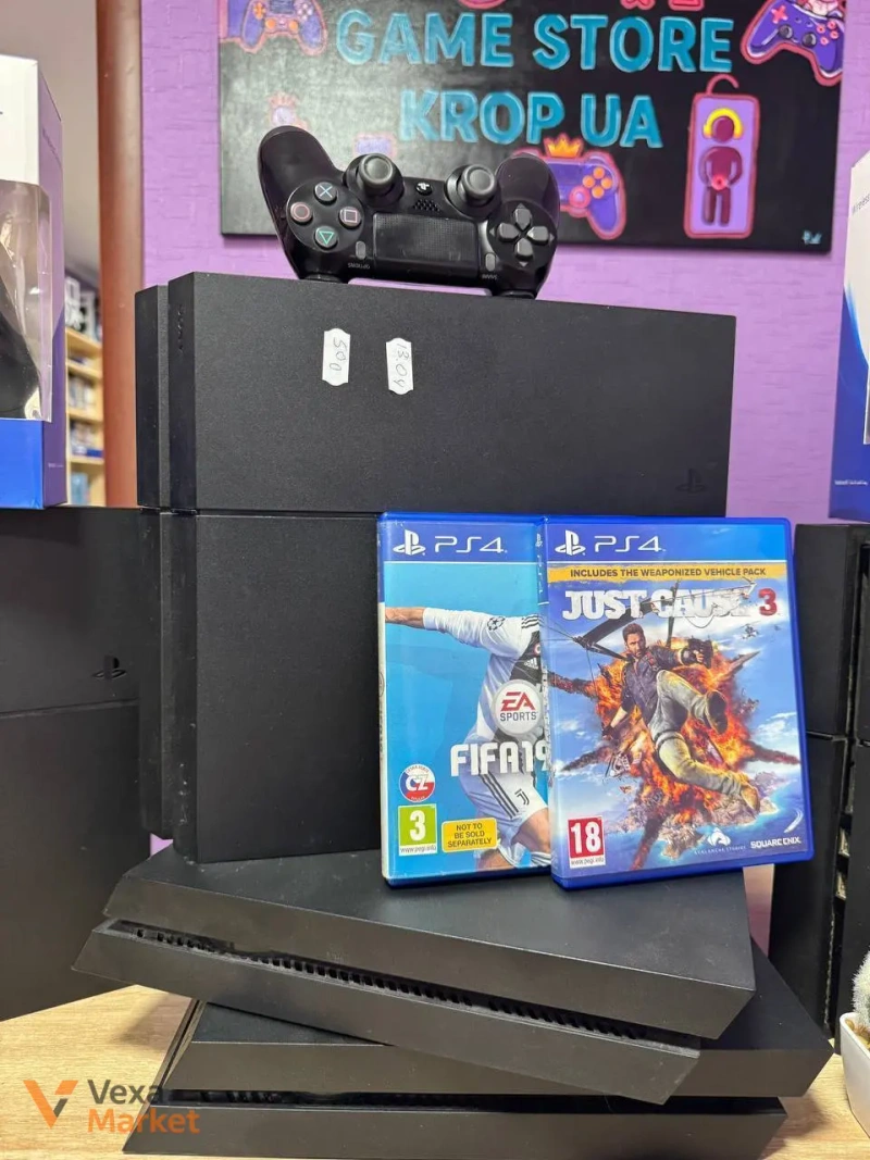 Игровая приставка Sony PlayStation 4 Fat 500 ГБ — фото 6