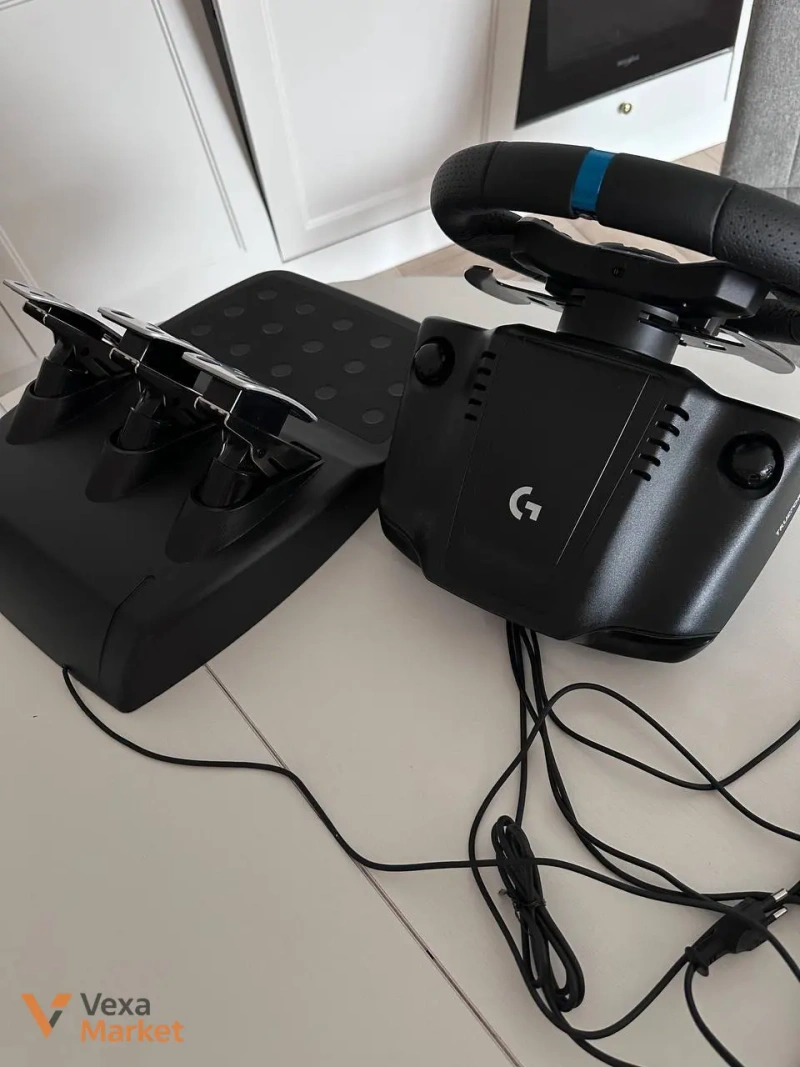 Ігрове кермо Logitech G923 для ПК, PlayStation 4, PlayStation 5 — фото 2