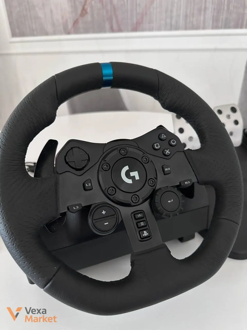 Ігрове кермо Logitech G923 для ПК, PlayStation 4, PlayStation 5 — фото 3