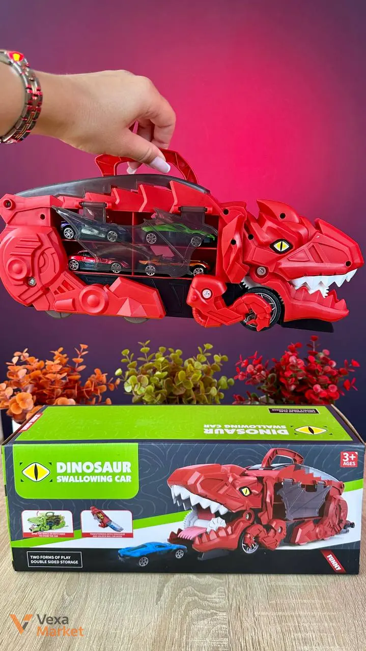 Игрушка Dino Truck с 4 машинками — фото 5