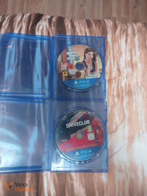 Игры для PS4: Grand Theft Auto V, Driveclub