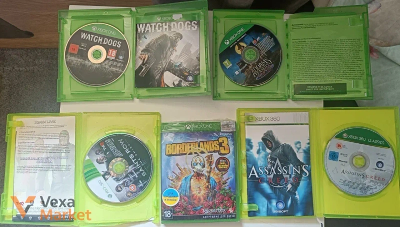 Игры для Xbox: Addam's Family, Assassin's Creed IV, Borderlands 3, Saints Row The Third, Watch Dogs — фото 2
