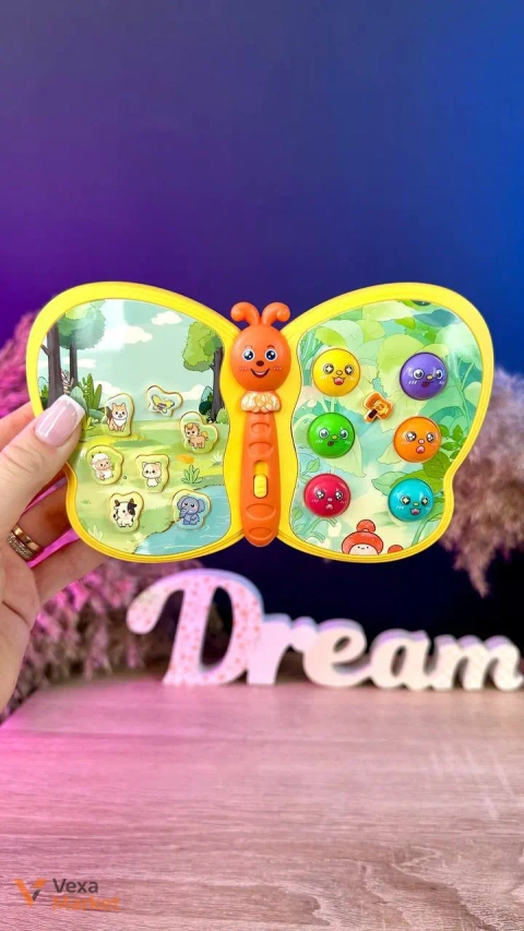 Інтерактивна іграшка-метелик WToys "Мемолик" українською мовою