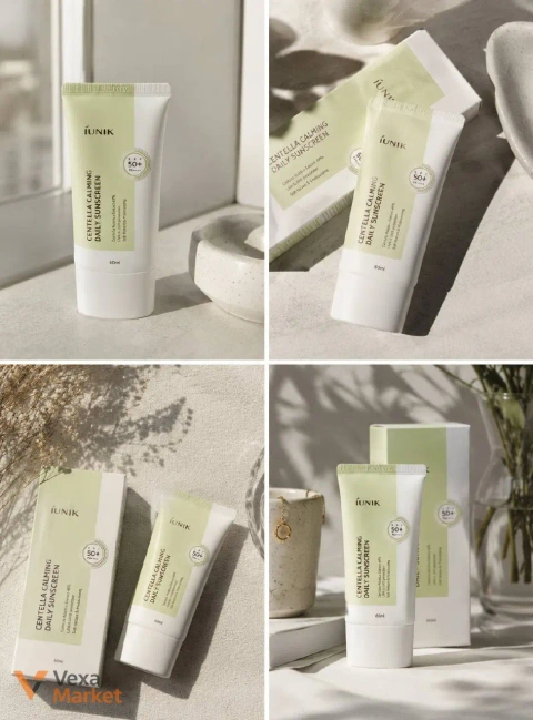 IUNIK Centella Calming Daily Sunscreen SPF50+ PA++++ 60 мл