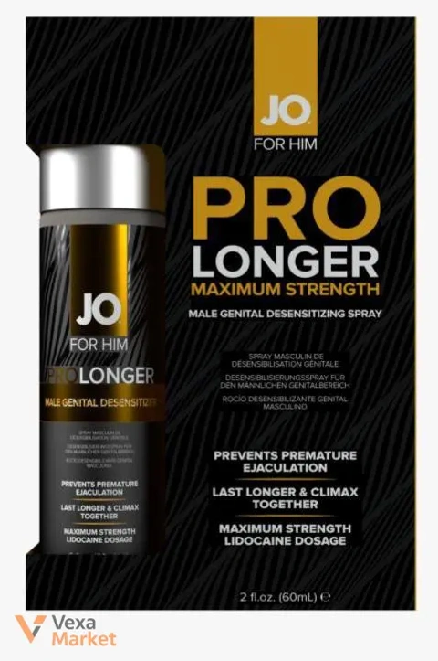 JO Prolonger Spray Maximum Strength для мужчин, 60 мл