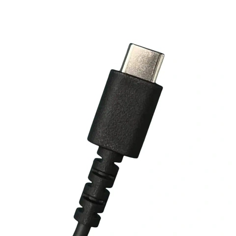 Кабель USB-C для зарядки Logitech G733 Lightspeed/G PRO X, чорний, 1.8м