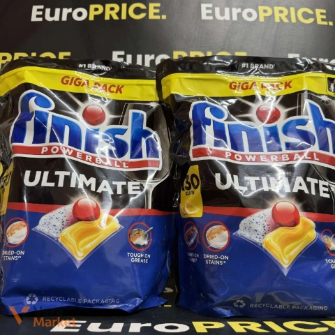 Капсули для посудомийки Finish Powerball Ultimate 130 шт.