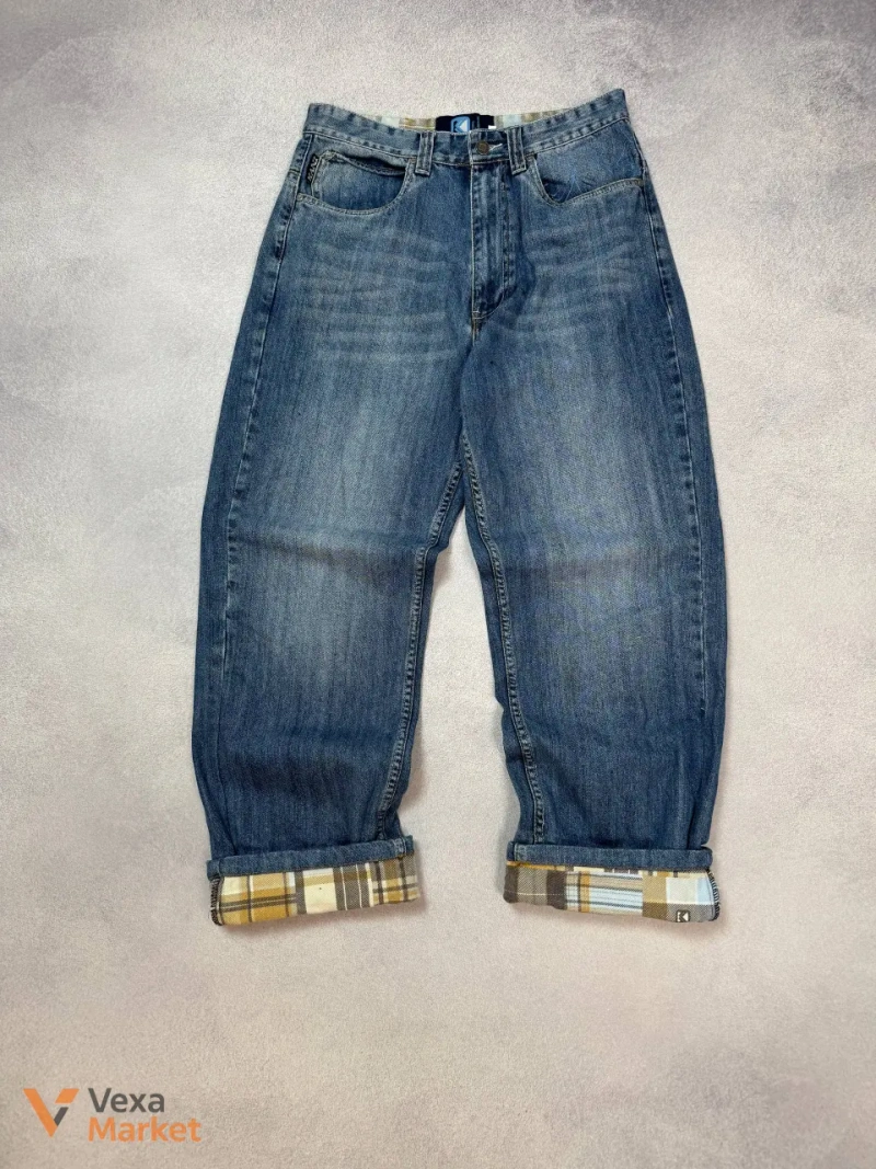 Karl Kani Vintage 90s Rap Baggy Jeans Розмір: 34 — фото 5