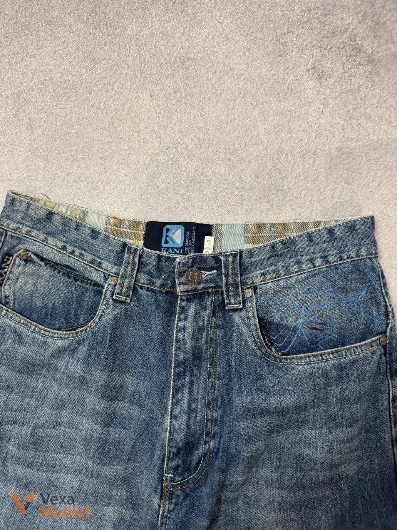 Karl Kani Vintage 90s Rap Baggy Jeans Розмір: 34 — фото 7