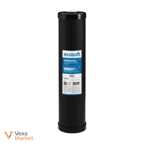 Картридж для фільтра води Ecosoft 4,5”×20” (CHV4520ECO) гранульоване активоване вугілля