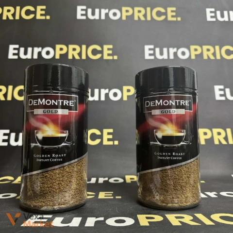 Кава розчинна DeMontre Gold Інтенс 200г