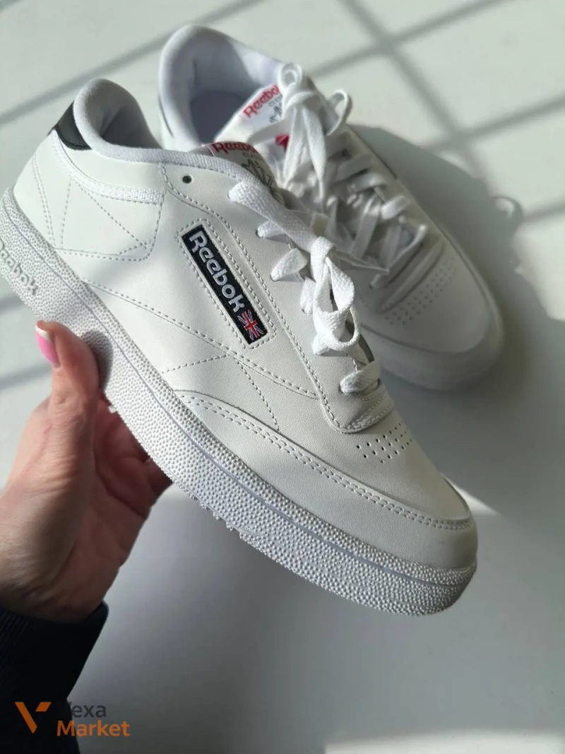 Кеди Reebok Classic екошкіра білі розмір 43 — фото 3