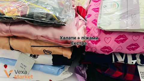 Халати та піжами літні, набір Extra