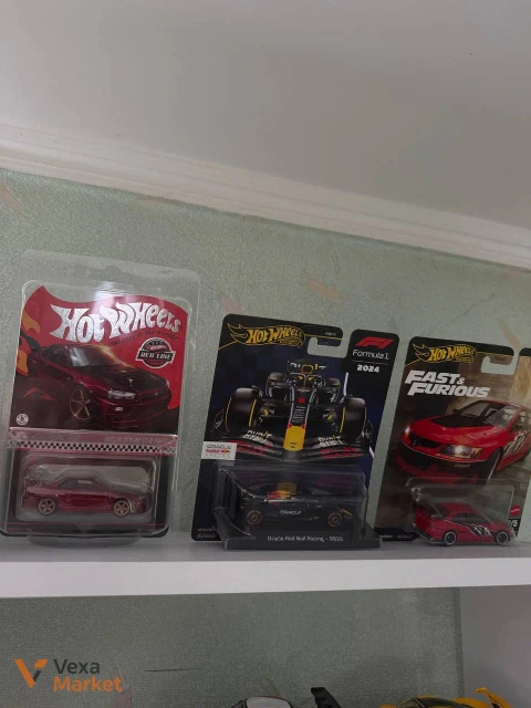 Колекція моделей Hot Wheels та Fast & Furious