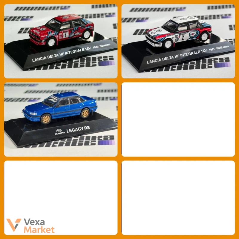 Колекційні моделі автомобілів Subaru, Ford, Lancia — фото 3