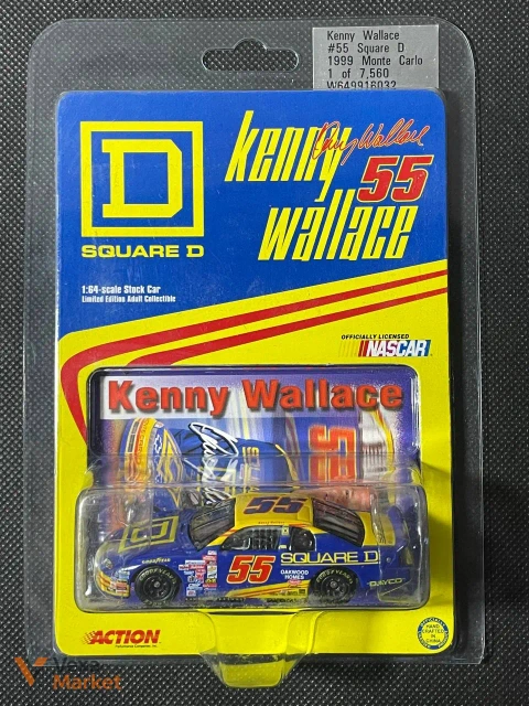 Коллекционная модель 1:64 Chevy Monte Carlo #55 Kenny Wallace 1999