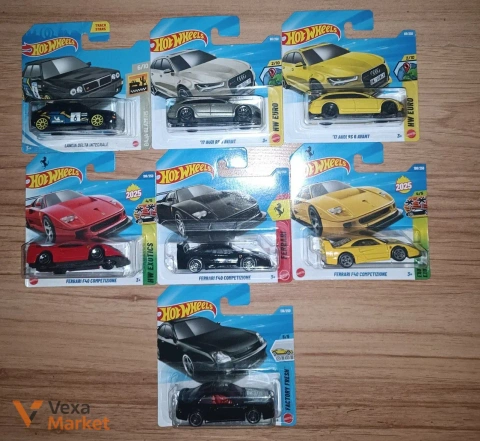 Коллекционные модели автомобилей Hot Wheels
