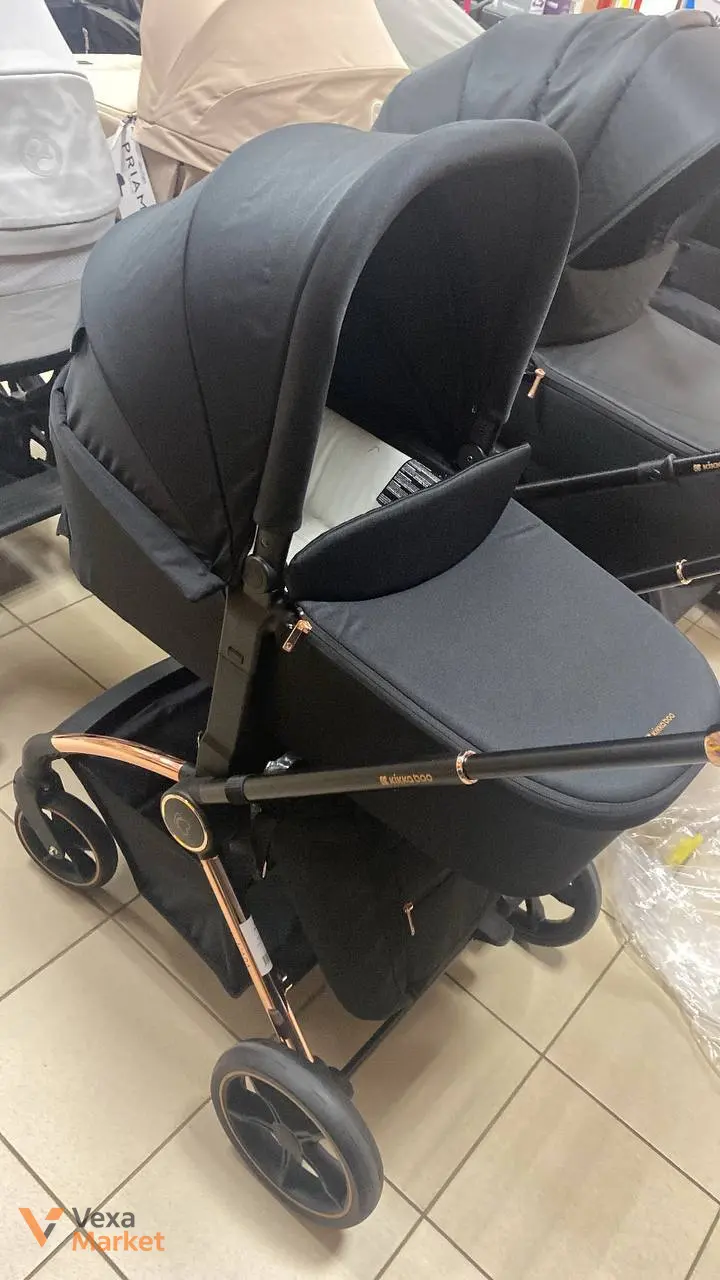 Коляска 2 в 1 Kikka boo Kara Black — фото 2