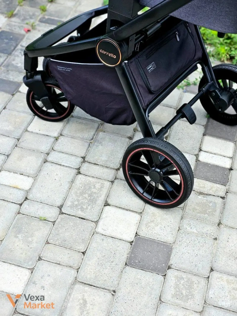 Коляска 3в1 Carrello Epica темно-сіра — фото 2