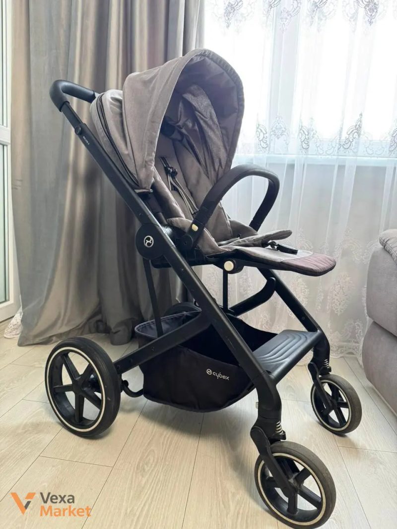Коляска Cybex Balios S Lux 2 в 1 сіра — фото 6