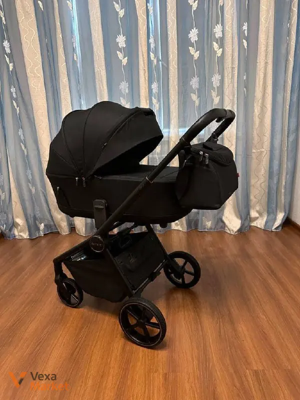 Коляска Epika Black 2025 2-в-1 (3-в-1) з автокріслом — фото 4