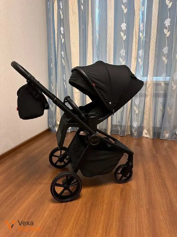 Коляска Epika Black 2025 2-в-1 (3-в-1) з автокріслом — фото 7