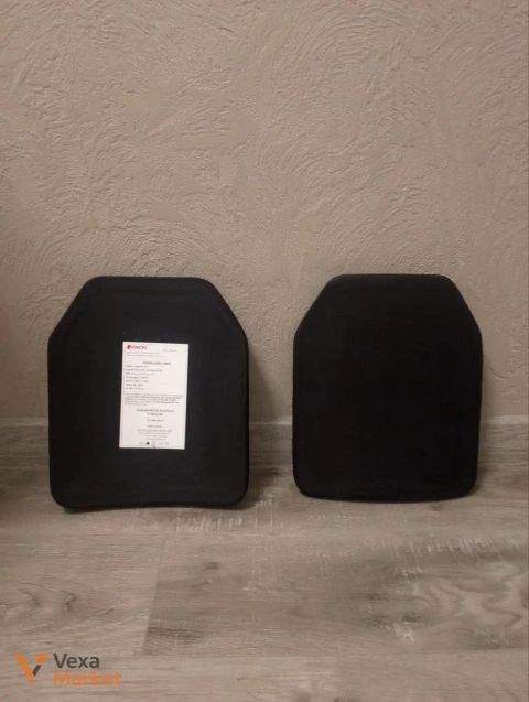 Комплект бронеплит ELMON NIJ Level IV STAND ALONE (25х30см) ДСТУ 6 кл.