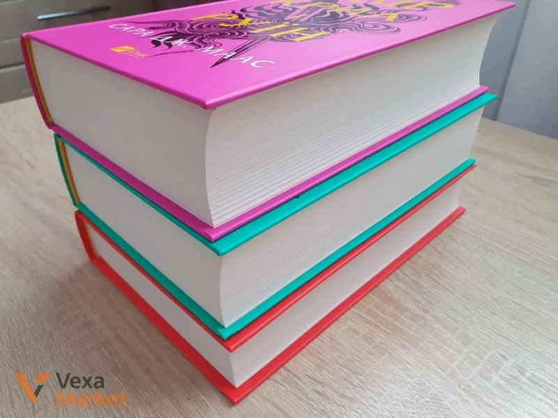 Комплект книг "Двір шипів і троянд", "Двір мороку і гніву", "Двір крил і руїн" Сари Дж. Маас — фото 4