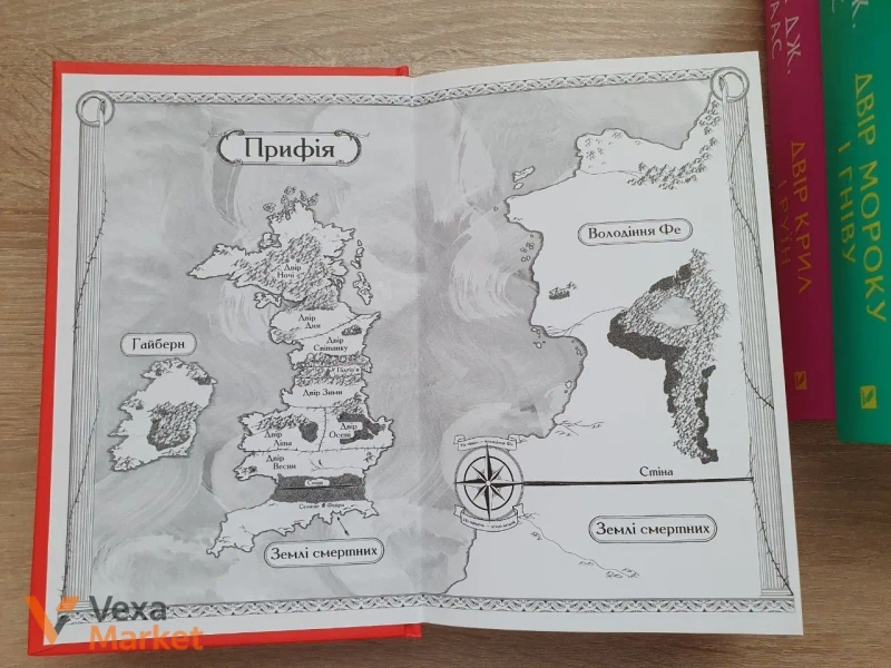 Комплект книг "Двір шипів і троянд", "Двір мороку і гніву", "Двір крил і руїн" Сари Дж. Маас — фото 5