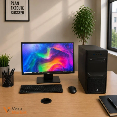 Комплект: Монитор DELL P2317H и Системный блок (Intel Core i5-4690, 8GB RAM, 128GB SSD, Windows 10)