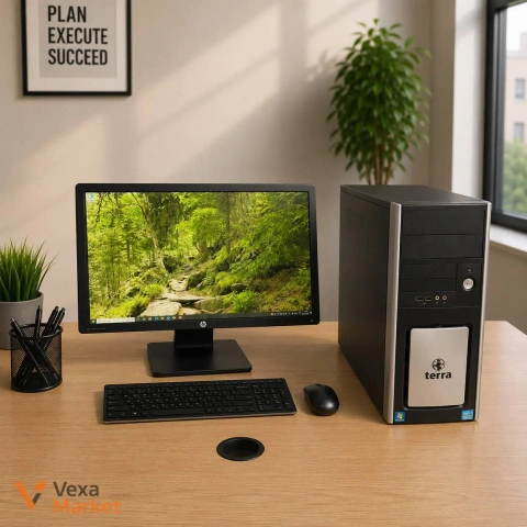 Комплект: Монитор HP E231 23" IPS 1920x1080 и Системный блок (I3-540, 4GB RAM, 256GB SSD, Windows 10)