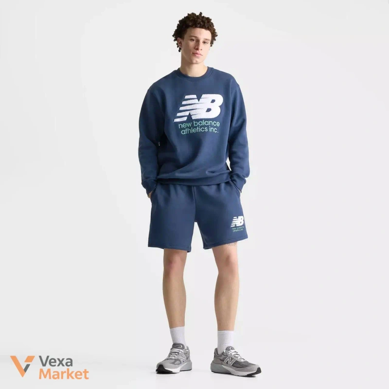 Комплект New Balance: худі, світшот та шорти — фото 2