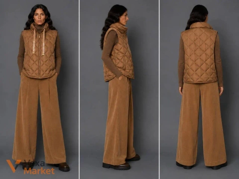 Комплект одягу MaxMara: жилет, піджак та штани