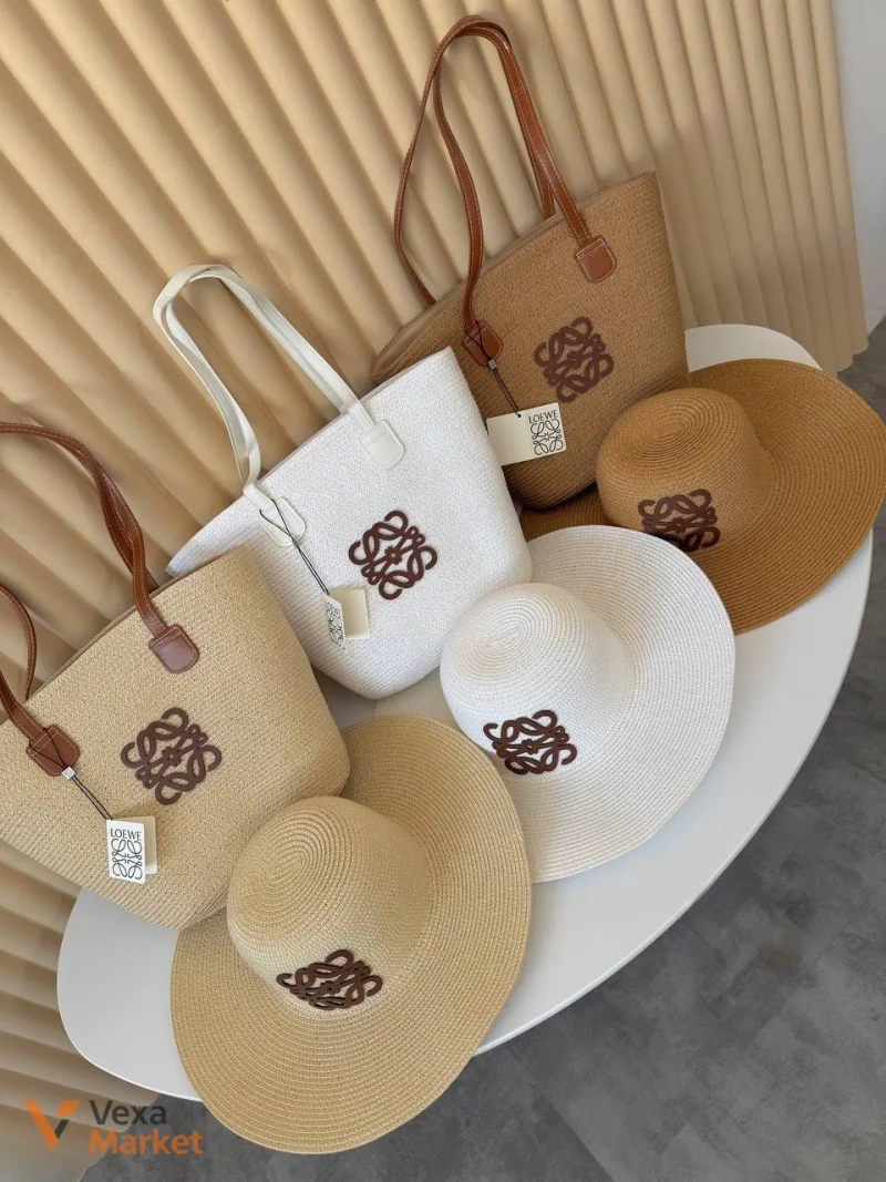 Комплект сумка + шляпка Loewe PREMIUM — фото 8