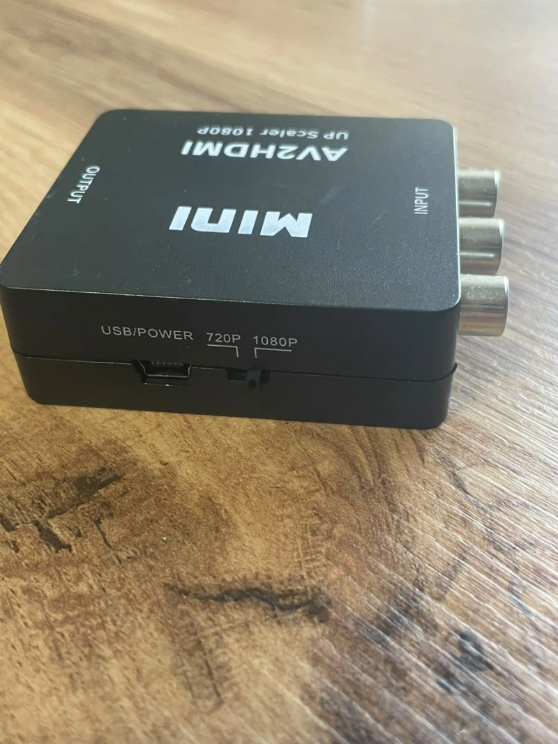 Конвертер AV в HDMI з масштабуванням до 1080P. Адаптер RCA в HDMI. — фото 6