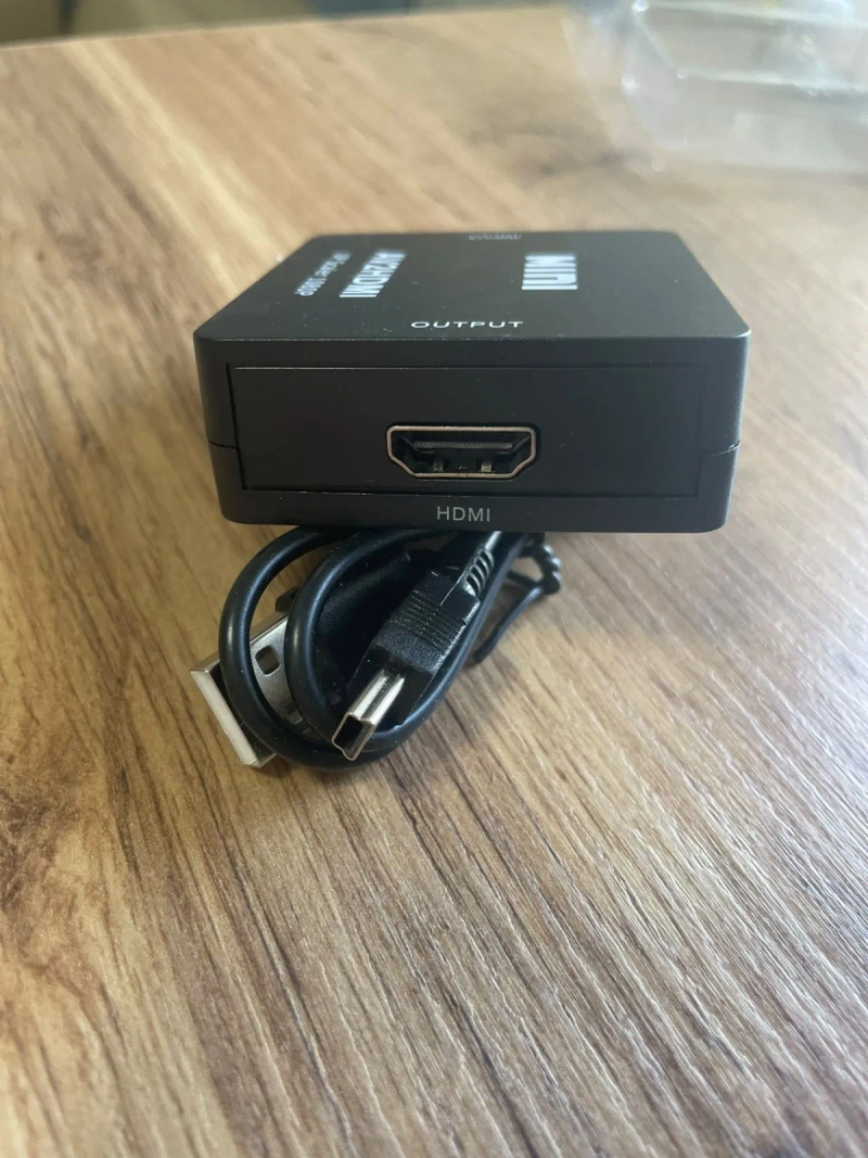 Конвертер AV в HDMI з масштабуванням до 1080P. Адаптер RCA в HDMI. — фото 8