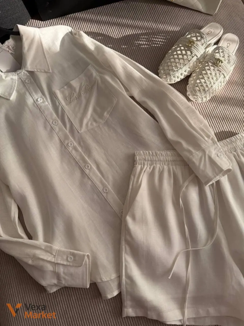 Костюм Loro Piana из хлопка и льна — фото 3
