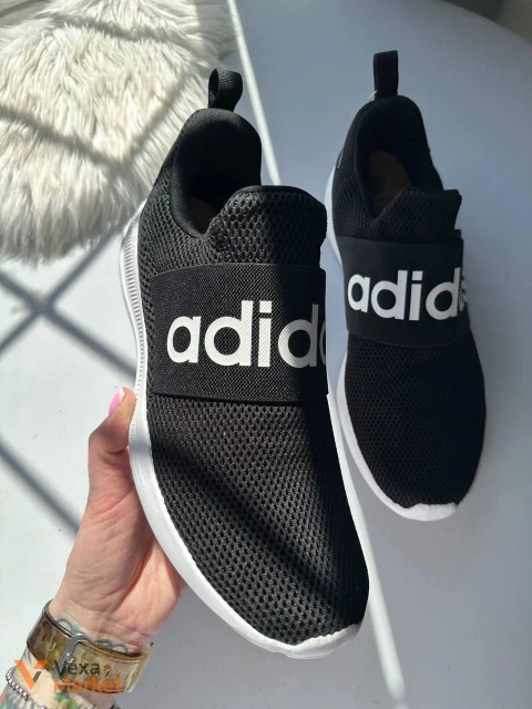 Кросівки Adidas LITE RACER ADAPT текстильні чорні розмір 46.5