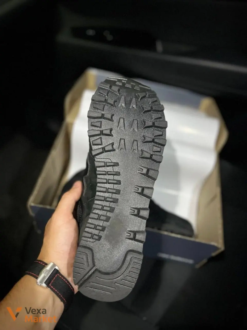 Кросівки чоловічі New Balance 574 All Black — фото 8