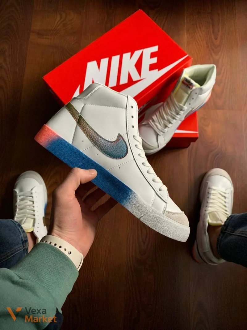 Кросівки чоловічі Nike Blazer Mid 77 Vintage White — фото 5