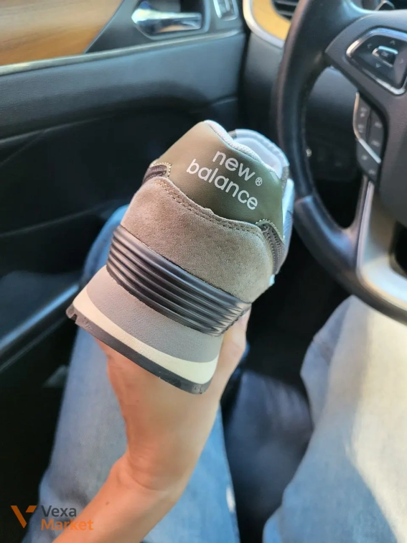 Кросівки New Balance 574 сірі — фото 4