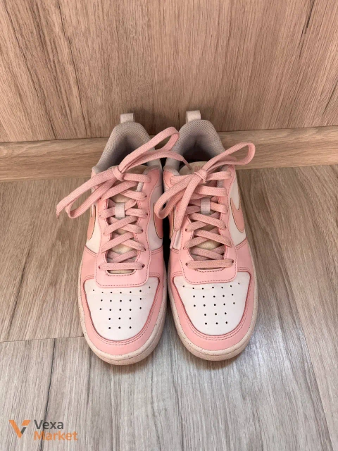 Кросівки Nike Court Borough Low Recraft White/Pink Foam розмір 38